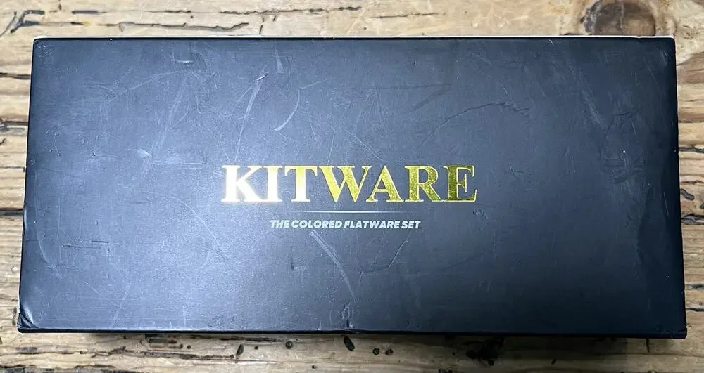 Kitware The Colored Flatware Set 24 PCS NEW